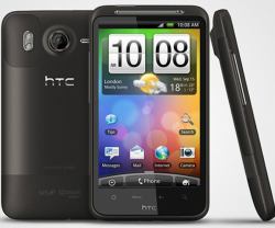 Htc desire z silver gray