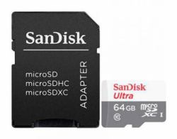 Sandisk Sdsqunr 064g Gn3ma Sandisk 64gb Ultra Microsdxc Memory Card Class 10